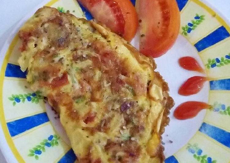 Cara Gampang meracik Omelet simple untuk balita yang Enak Banget