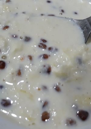 A picture of Aatvlele dudh/ malaiwala dudh.