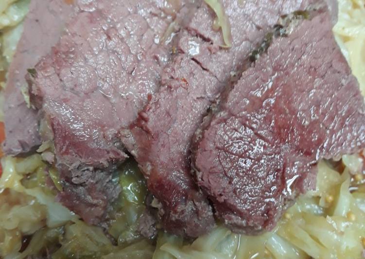 Easiest Way to Make Ultimate  Cornedbeef and Cabbage
