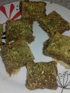 Una foto de Baklava