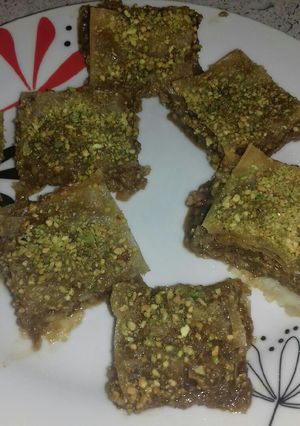 Una foto de Baklava