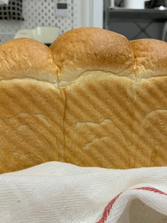 湯種柔軟奶香吐司 的食譜成品照片
