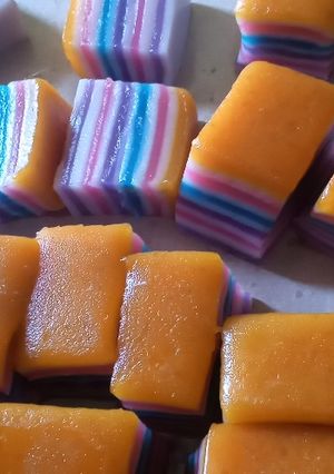 Foto resep Lapis pelangi