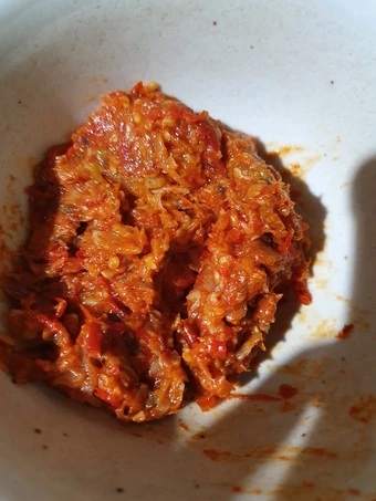 Cara Mudah Membikin Resep Sambal Terasi Goreng Meletop (Penambah selera makan) yang Enak Banget Anti Ribet, Uenak Banget