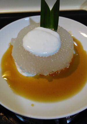 Foto resep pudding mutiara