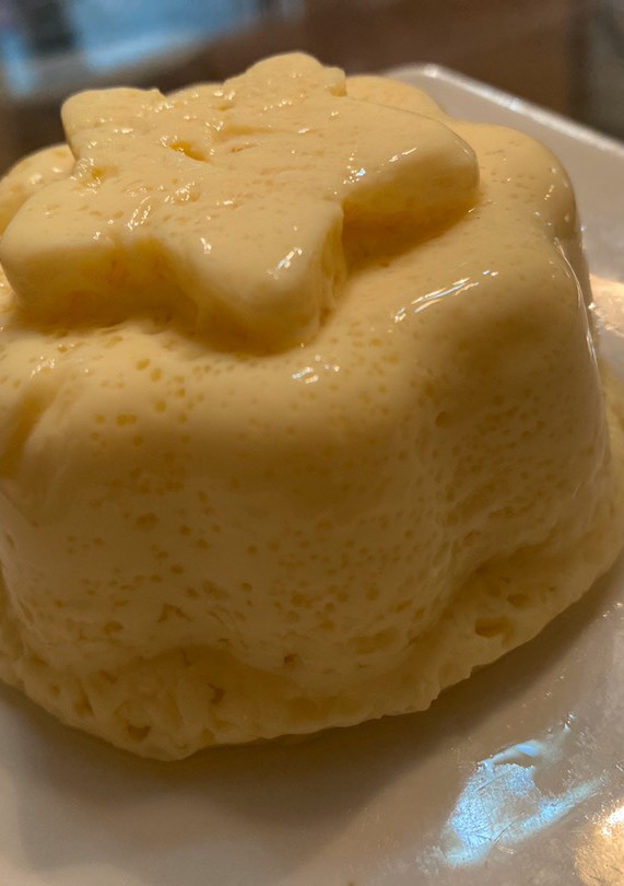 Una foto de Flan saludable proteico sin azúcar!