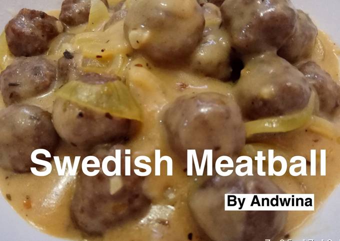 Resep Swedish Meatballs Ala Ikea Oleh Dapur Andwina Cookpad
