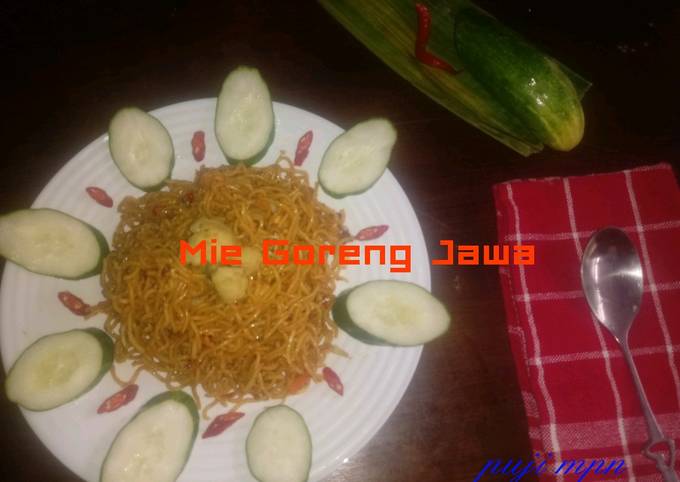 Mudah Banget Masakan Resep 179. Mie Goreng Jawa