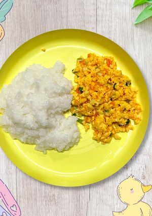 Foto resep Resep MPASI 9m+ - Cheese Omelette