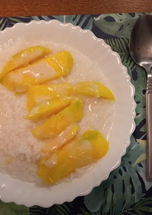 Zdjęcie przepisu Mango Sticky Rice 🇹🇭.
