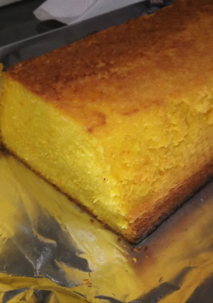 Una foto de Bizcocho de naranja