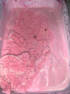 A picture of Strawberry ice cream.
