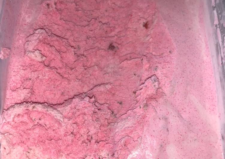 Steps to Prepare Speedy Strawberry ice cream