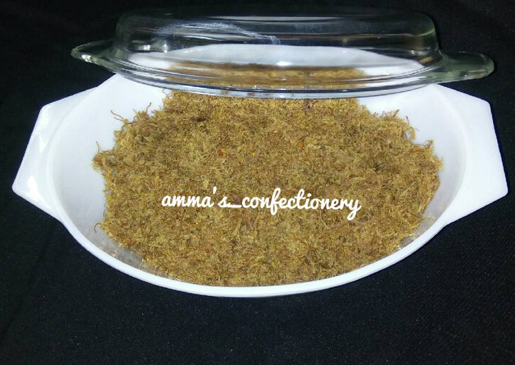 Recipe of Homemade Meat Floss