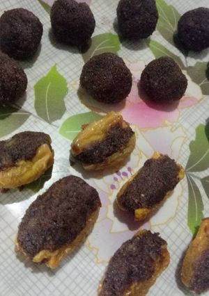 A picture of Dates khoya chocolate.
