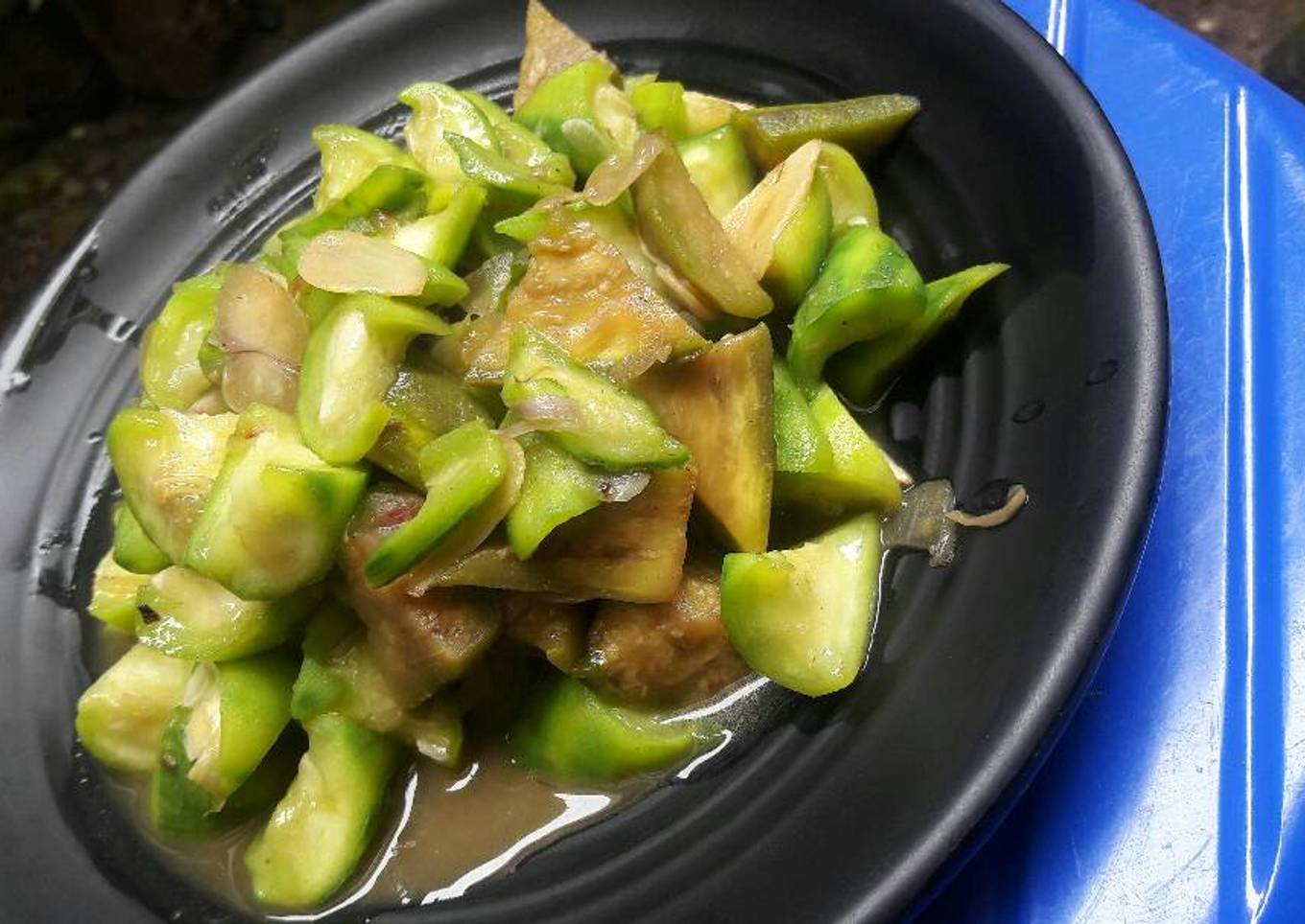 Gambas Terong Tumis China