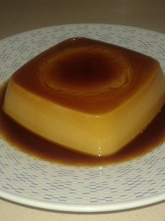 Una foto de Flan de café