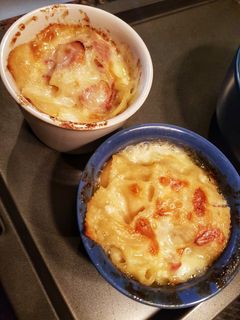 รูปของ มักกะโรนีอบชีส (mac n' cheese)