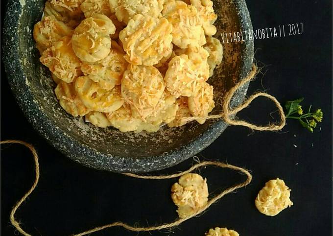 Resep Kue Emping Keju Oleh Novita Nurfitriani Cookpad