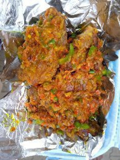 A picture of Peppered chicken.