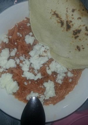 Una foto de Sopa de fideo