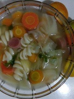 Foto resep Sop sosis makaroni