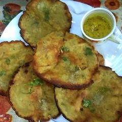 Sweet Potato Pooris A picture of Sweet Potato Pooris.