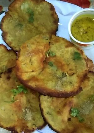 A picture of Sweet  Potato  Pooris.