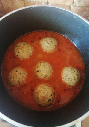عکسی از دستور کوفته تبریزی