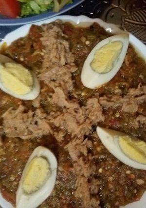 صورة لوصفة حميس (سلطة مشوية) 🍅🍅🍅