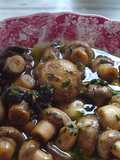Hongos al ajillo