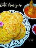 Roti Maryam (Roti Cane, Paratha)
