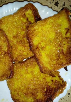 A picture of French Toast(Toast mayai).