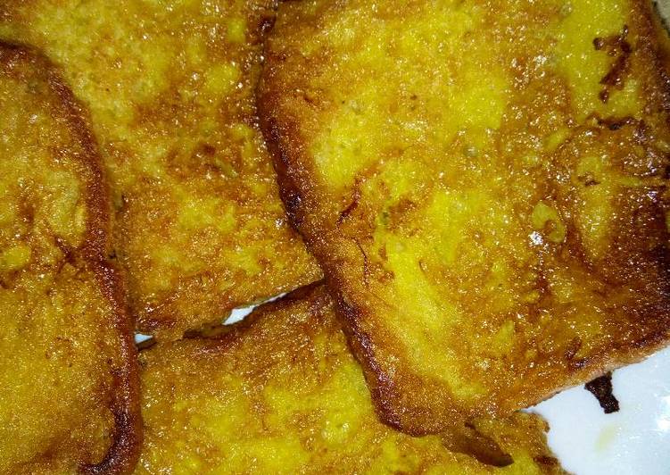 Recipe of Quick French Toast(Toast mayai)