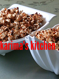 A picture of Caramel popcorn.