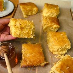 A picture of Honey Butter Cornbread.