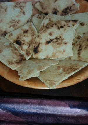 صورة لوصفة كسرة القمح