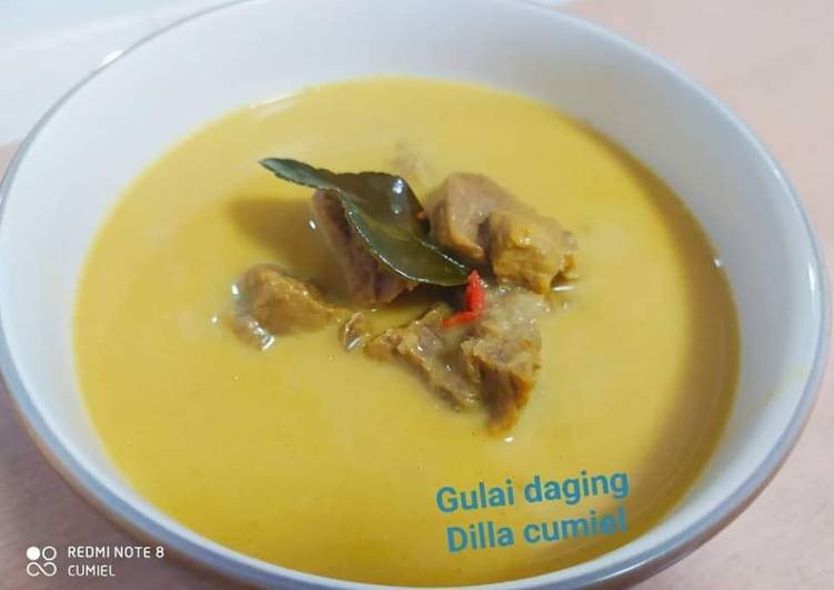 Gulai Daging Dilla cumiel