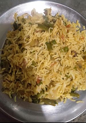 A picture of Veg. Biryani.