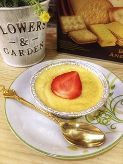 Foto resep Puding Custard caramel