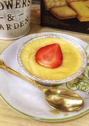 Foto resep Puding Custard caramel