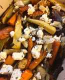 Roast root vegetables