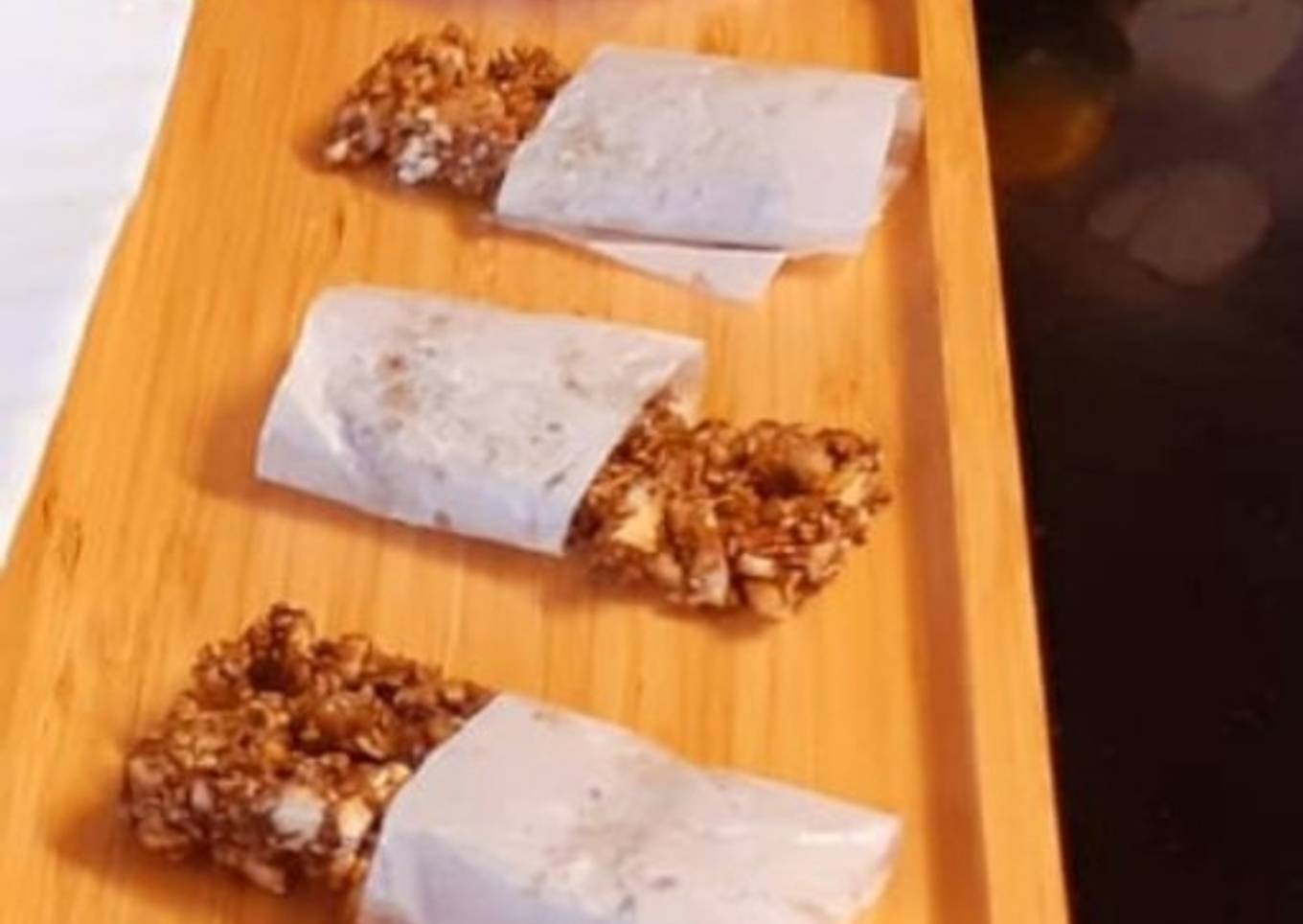 Pumpkin seed bar