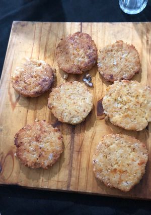 Una foto de Croquetas de arroz!