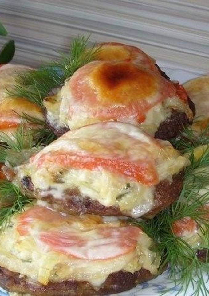 Печень с овощами