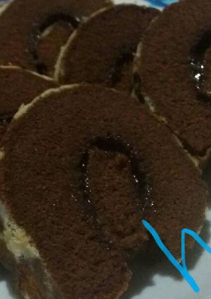 Foto resep Roll cake coklat