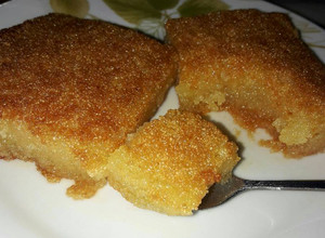 صورة لوصفة البسبوسة المصريه