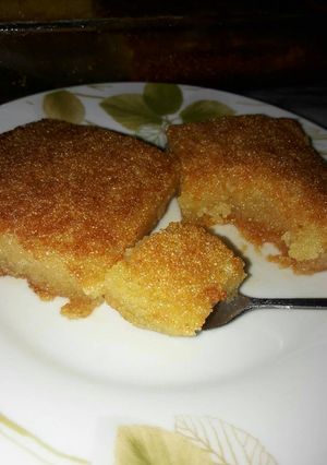 صورة لوصفة البسبوسة المصريه