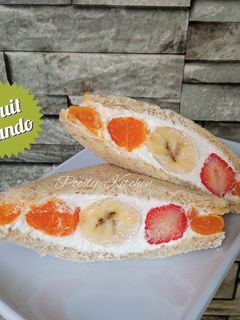 Foto resep Fruit Sando (Japanese Fruit Sandwich)