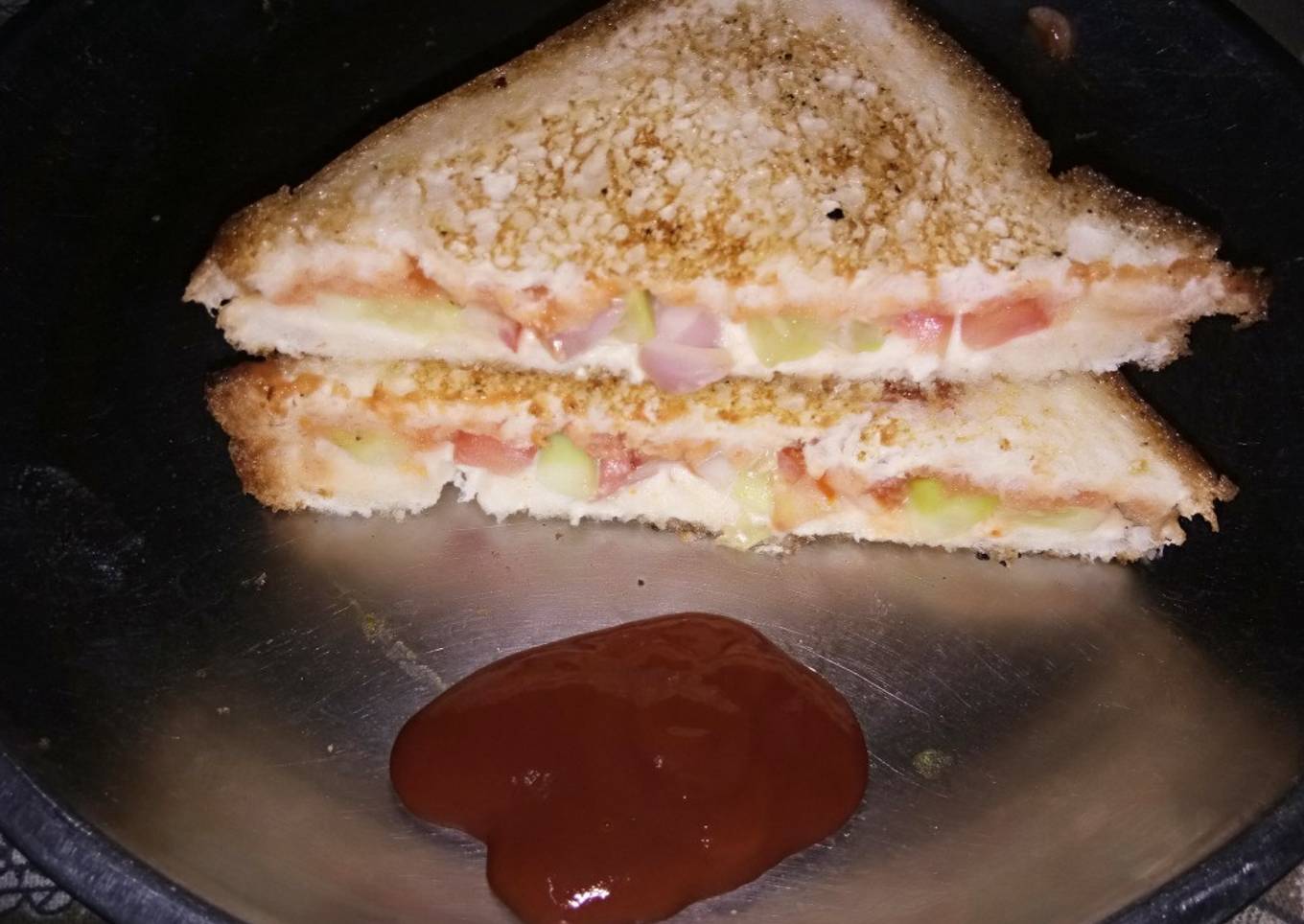 Malai sandwich